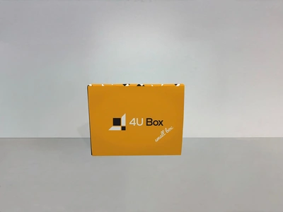  Small box with 4U Box Sleeve - 4U branded